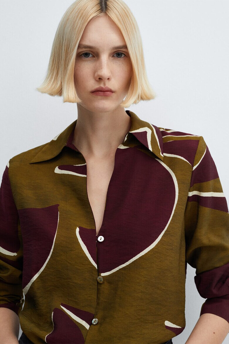 Mango Сатинирана риза Madie - Pepit.bg