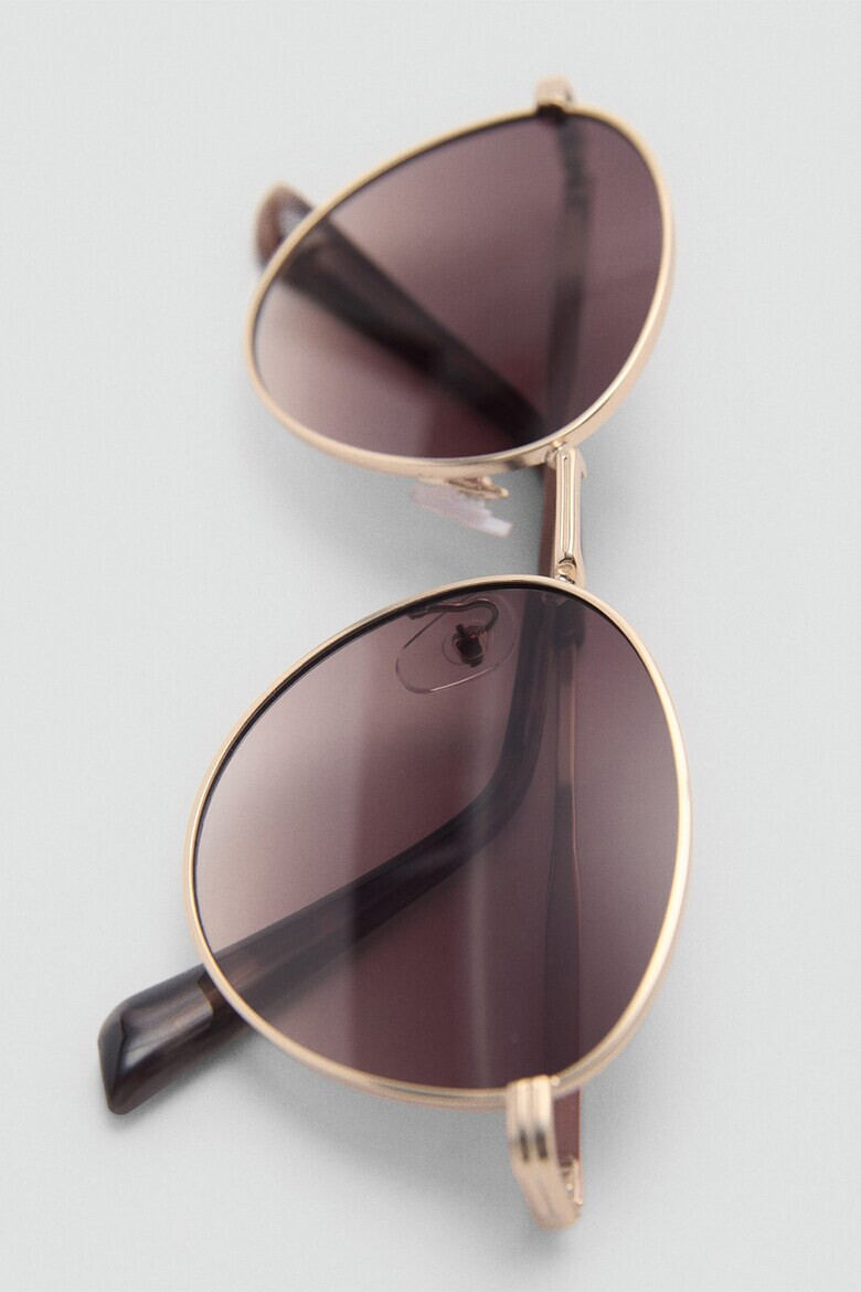 Mango Слънчеви очила Aviator с градиента - Pepit.bg