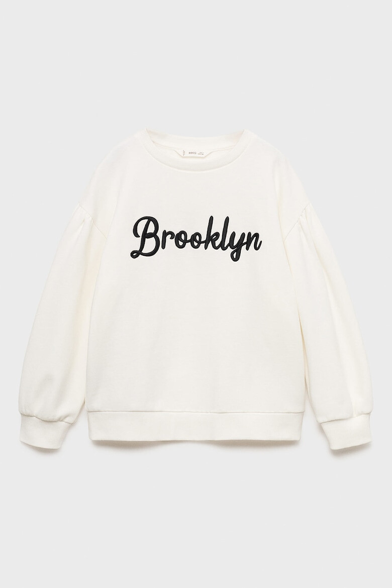 Mango Суитшърт Brooklyn с бродерии - Pepit.bg