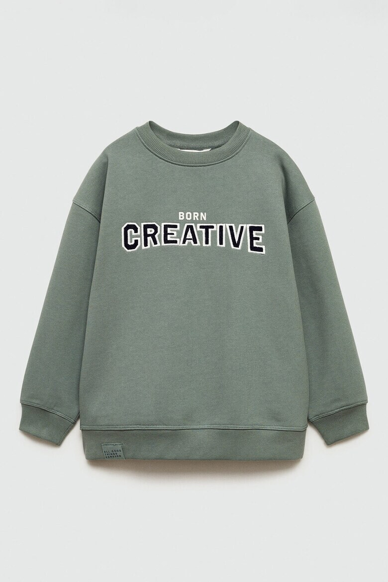 Mango Суитшърт Creative с бродерия - Pepit.bg