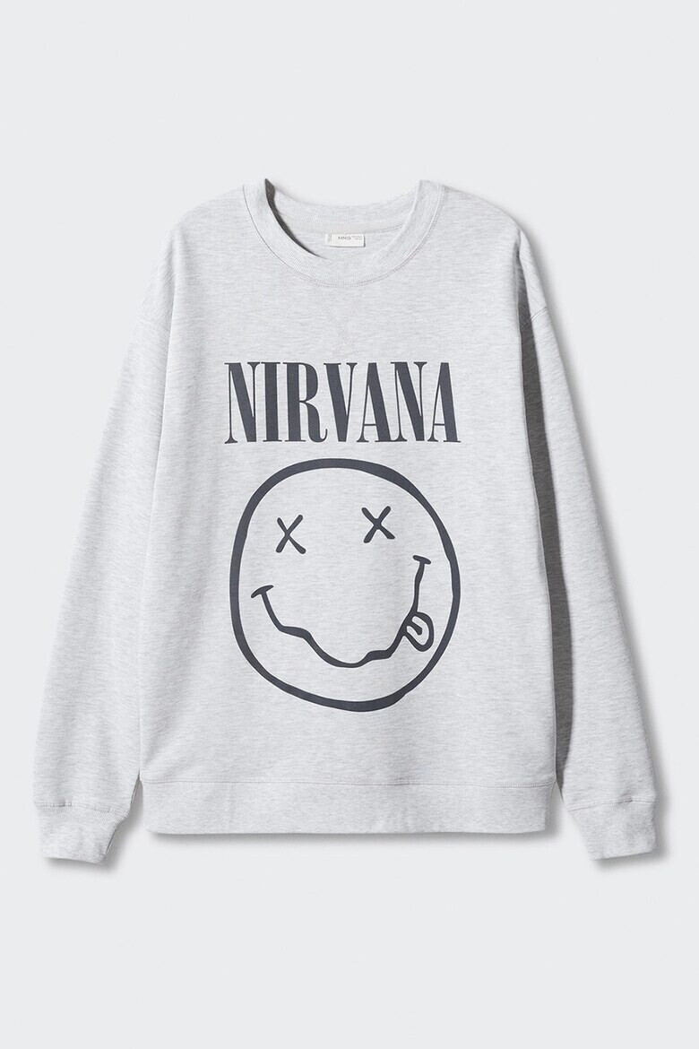 Mango Суитшърт Nirvana с принт - Pepit.bg