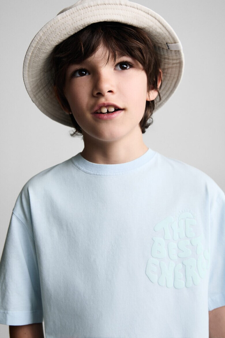 Mango Тениска Energy с графика - Pepit.bg