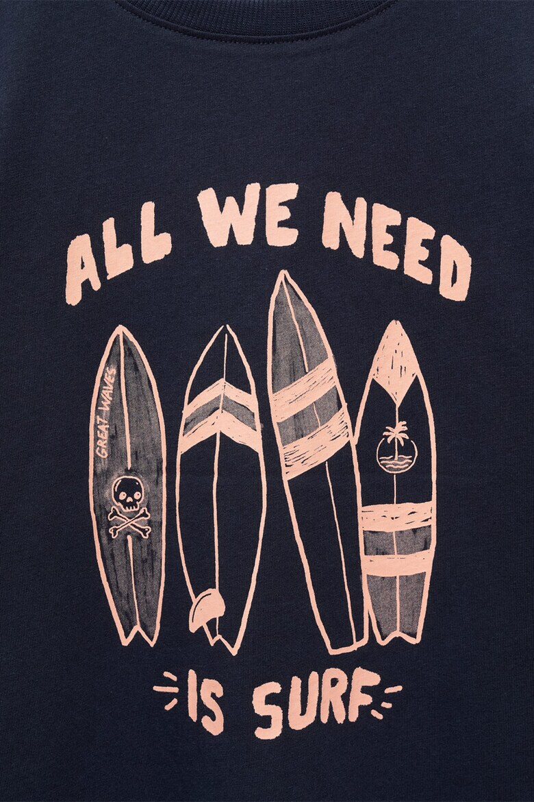 Mango Тениска Esen с паднали ръкави - Pepit.bg