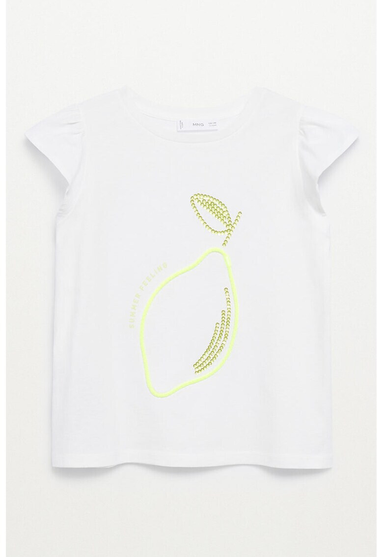 Mango Тениска Fluor с пайети - Pepit.bg