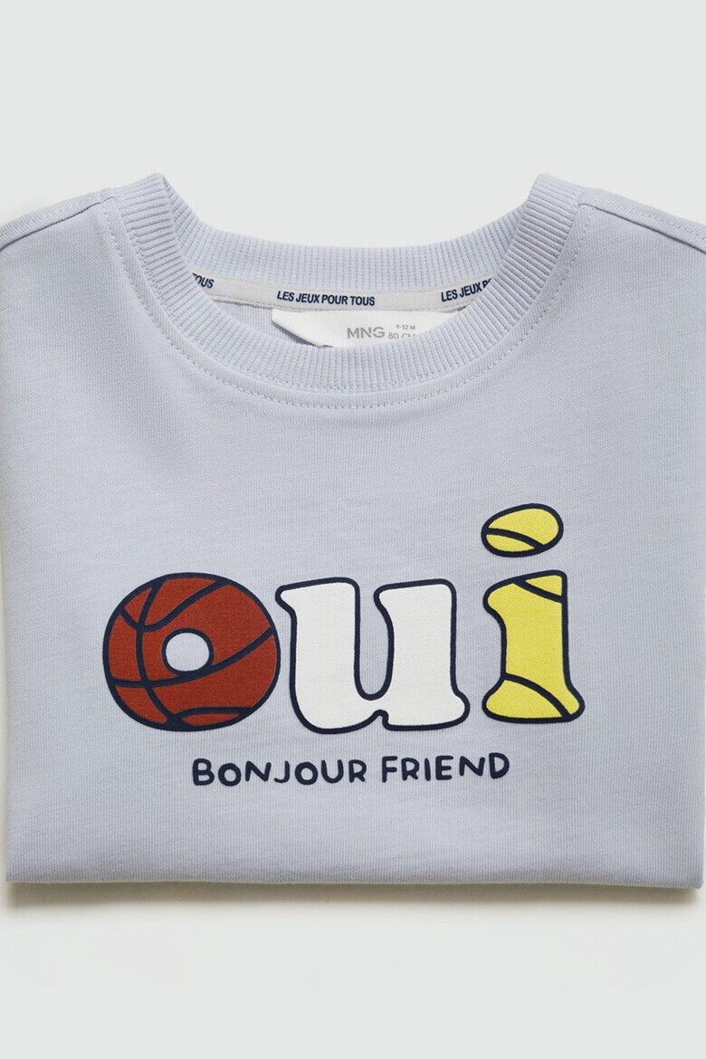 Mango Тениска Oui с принт - Pepit.bg