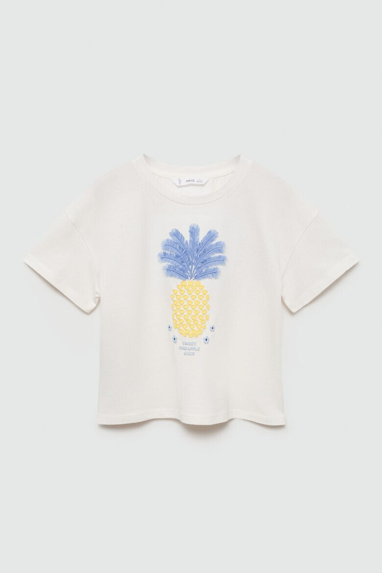 Mango Тениска Pina с бродерии - Pepit.bg