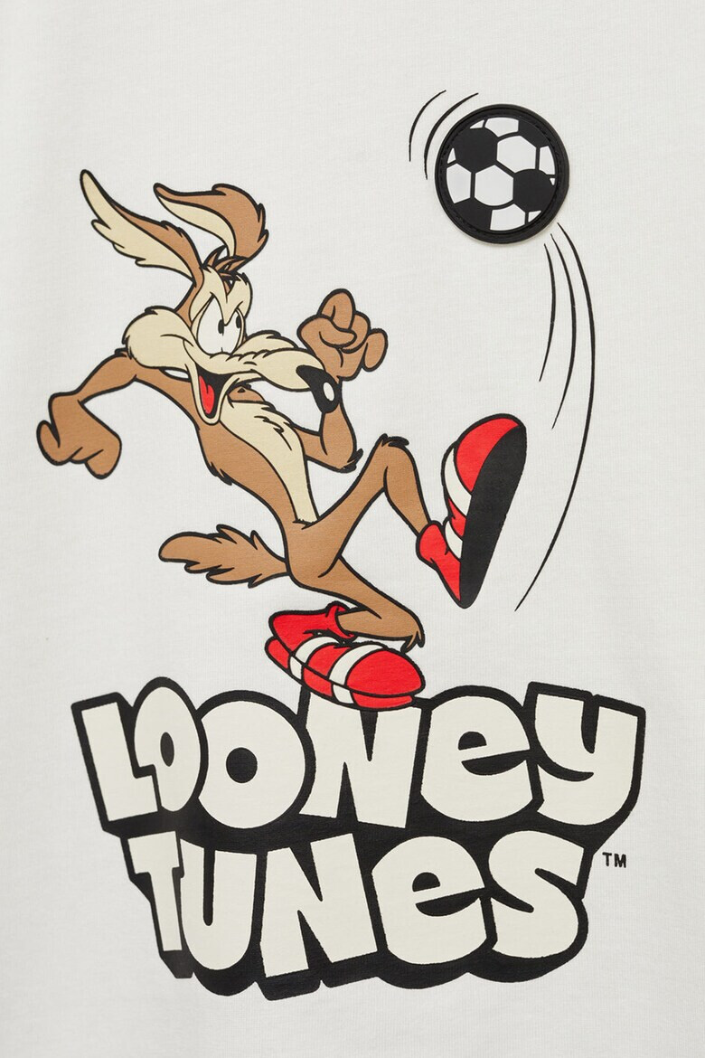 Mango Тениска с шарка на Looney Tunes - Pepit.bg