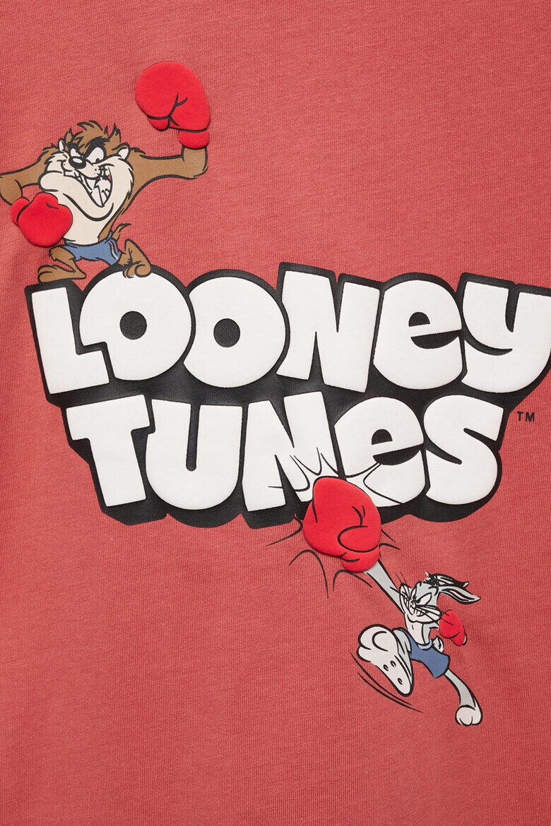Mango Тениска с шарка на Looney Tunes - Pepit.bg
