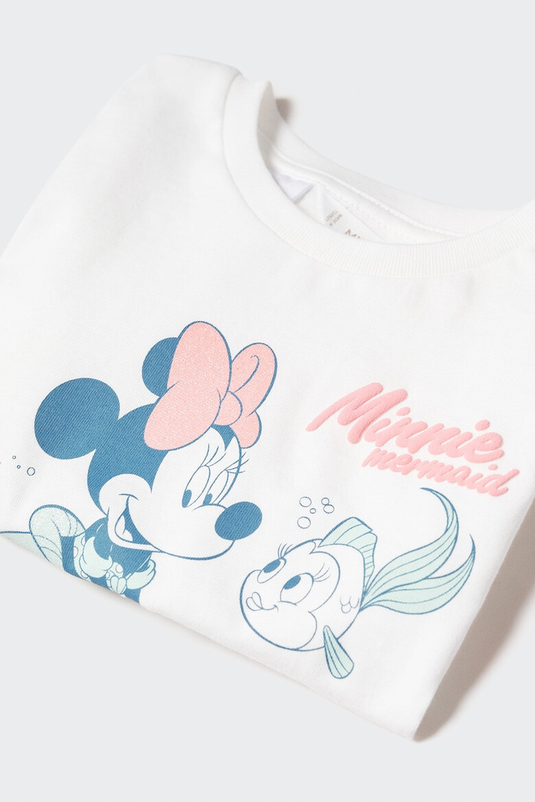 Mango Тениска с шарка на Minnie-Mouse - Pepit.bg