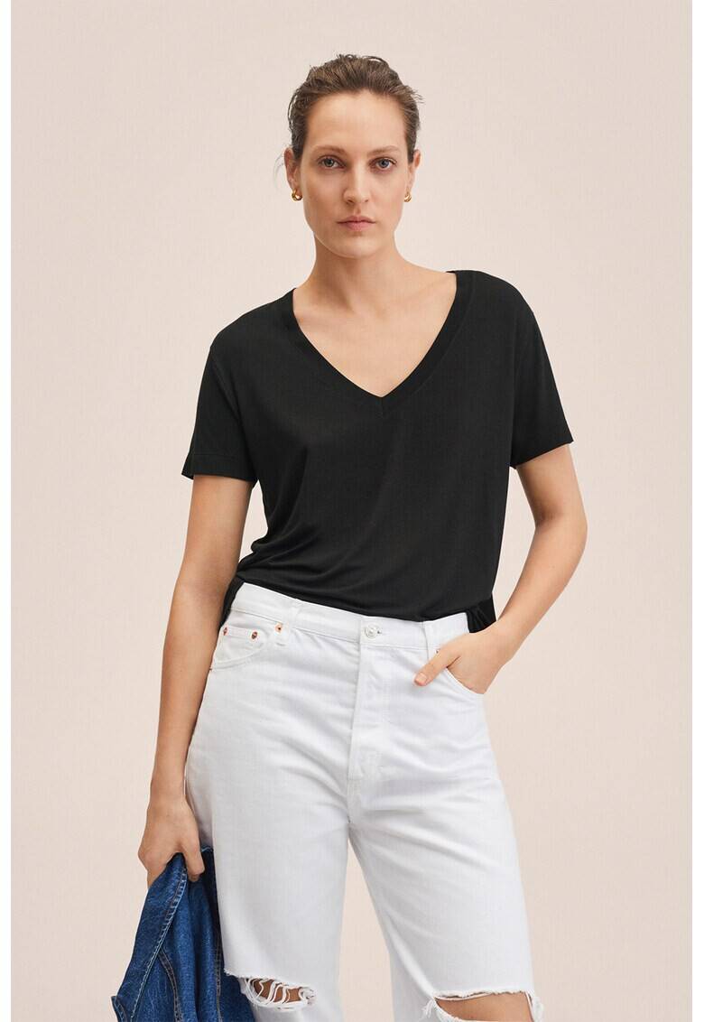 Mango Тениска Vispi с шпиц - Pepit.bg