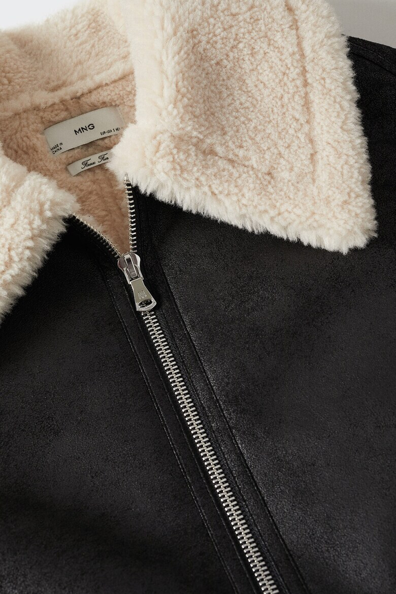Mango Яке Splash Aviator с цип - Pepit.bg