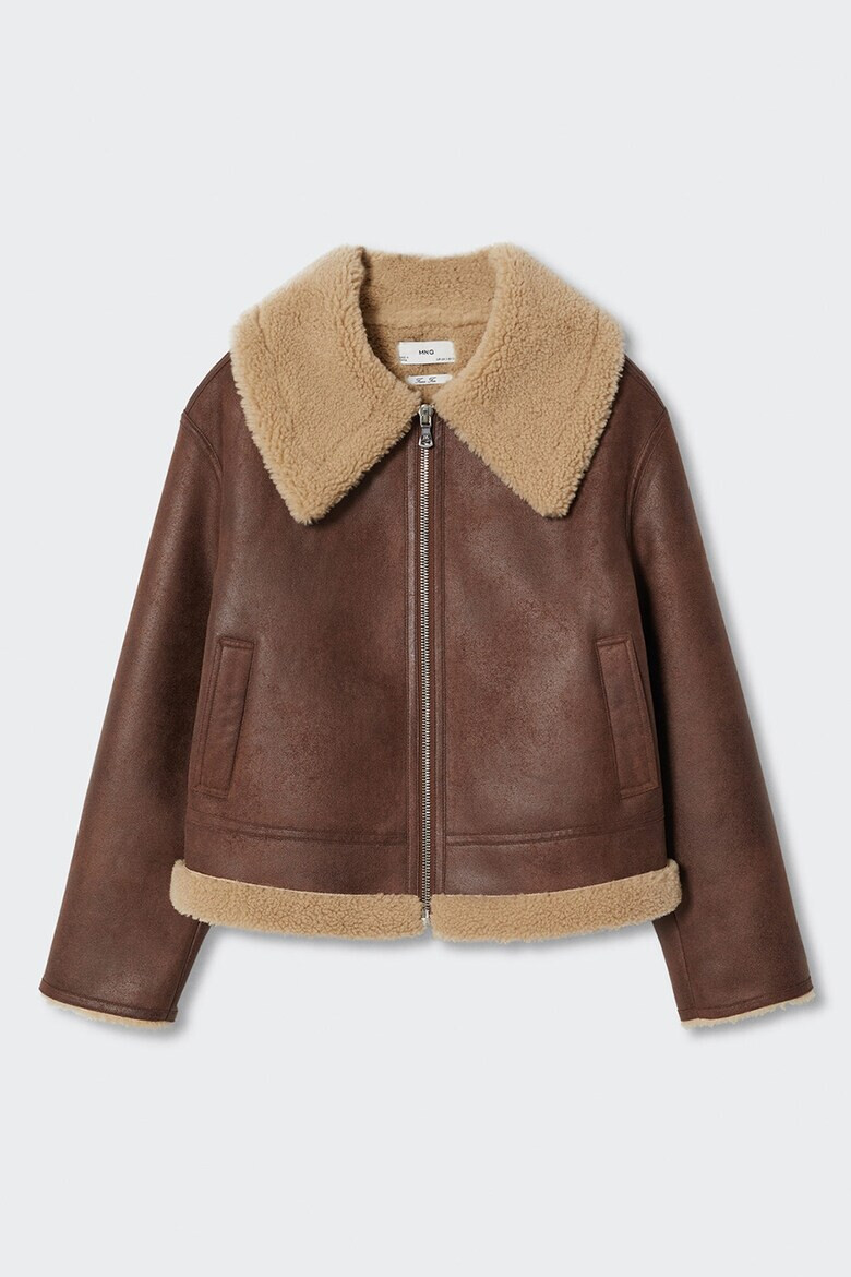 Mango Яке Splash Aviator с цип - Pepit.bg