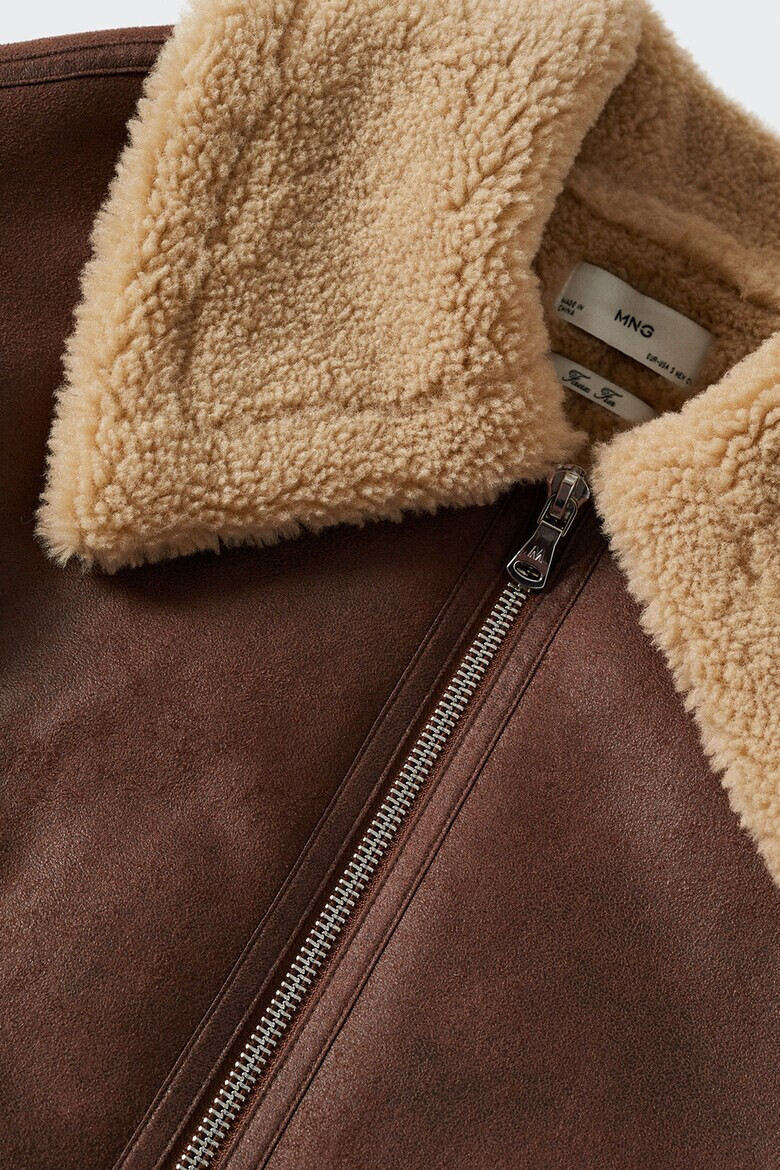 Mango Яке Splash Aviator с цип - Pepit.bg