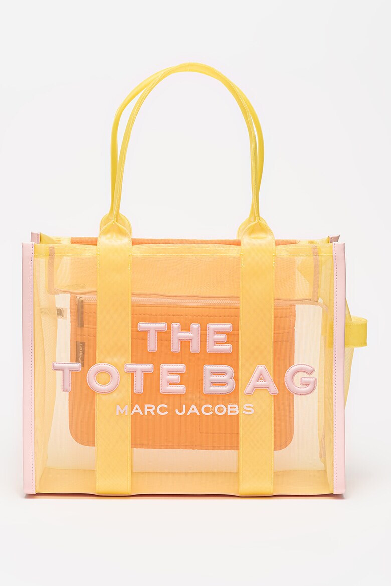 Marc Jacobs Чанта с принт и прозрачен ефект - Pepit.bg