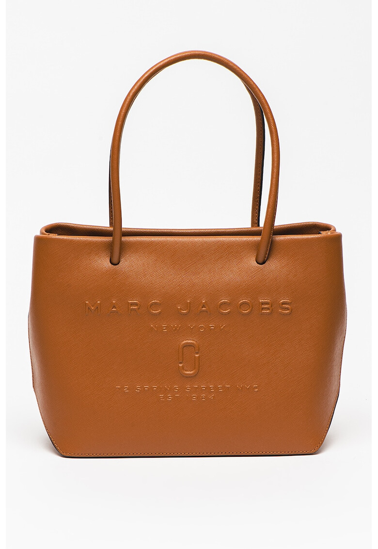 Marc Jacobs Кожена чанта East West с лого - Pepit.bg