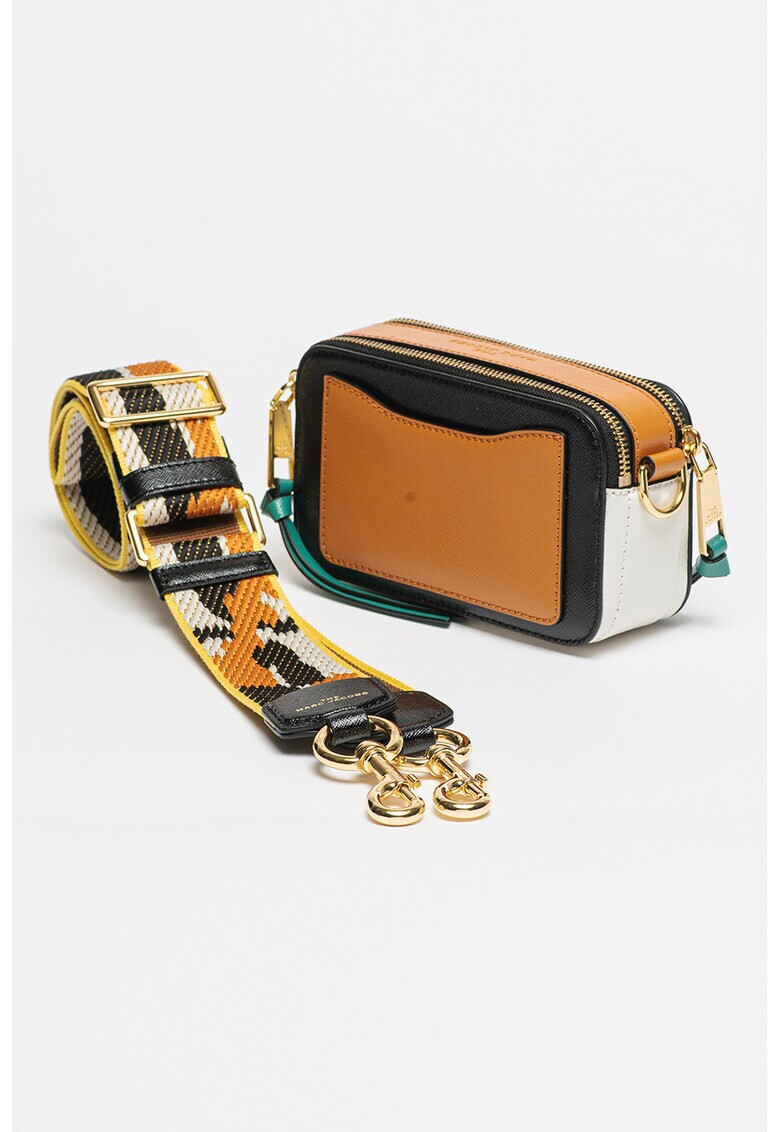 Marc Jacobs Кожена чанта през рамо Snapshot - Pepit.bg