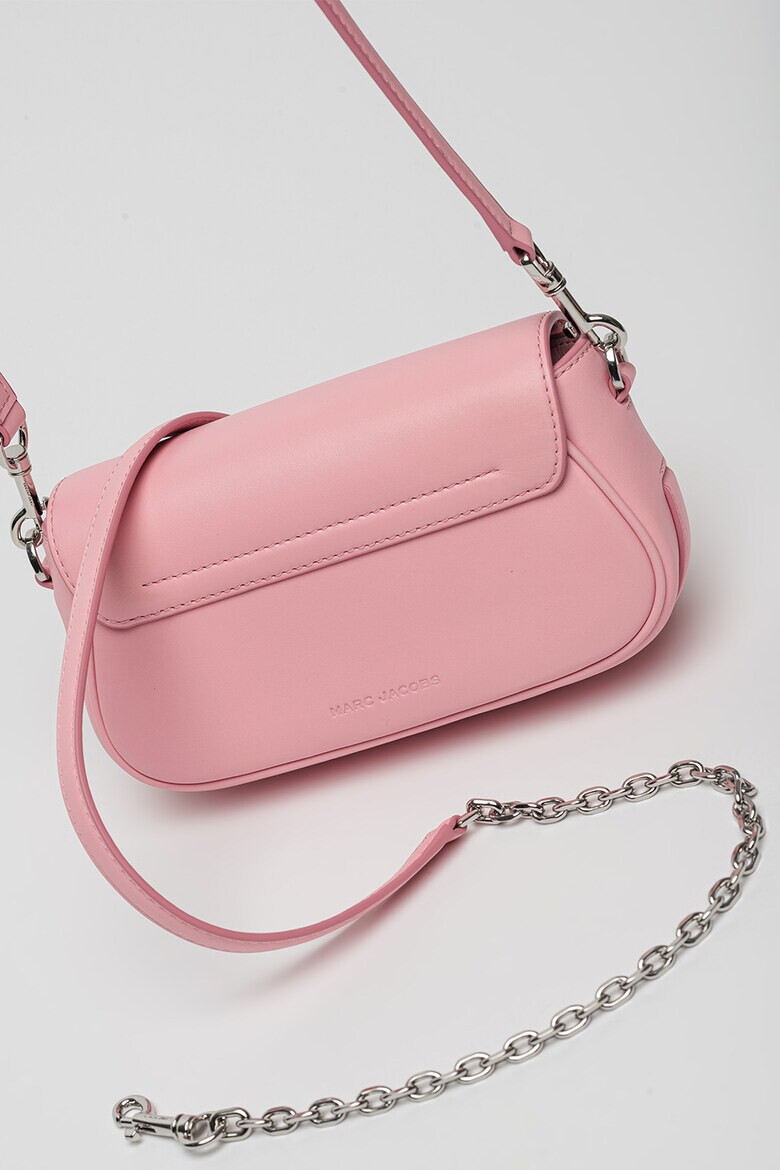 Marc Jacobs Кожена чанта през рамо The Clover - Pepit.bg