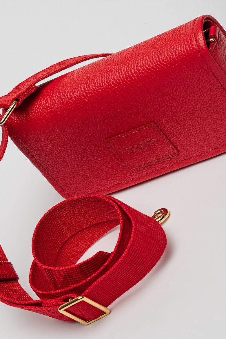 Marc Jacobs Кожена чанта през рамо The Mini с лого - Pepit.bg
