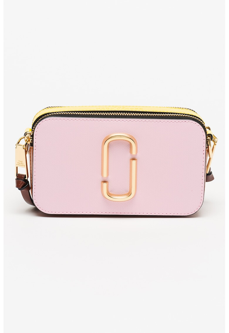 Marc Jacobs Чанта Snapshot от кожа Сафиано с цветен блок - Pepit.bg