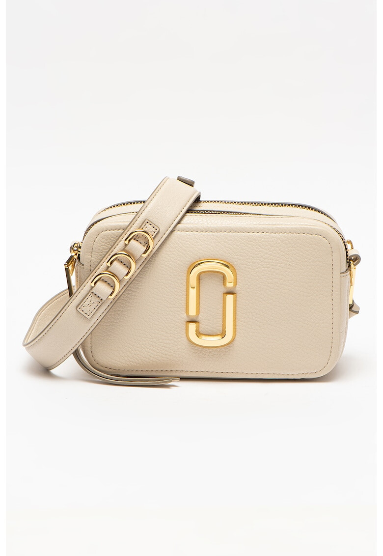 Marc Jacobs Кожена чанта The Soft Shot с лого - Pepit.bg