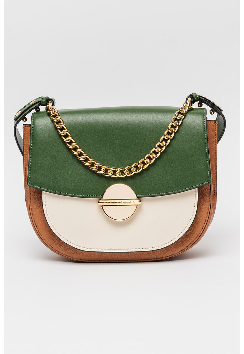 Marc Jacobs Кожена чанта The Tuck Lock с релеф - Pepit.bg