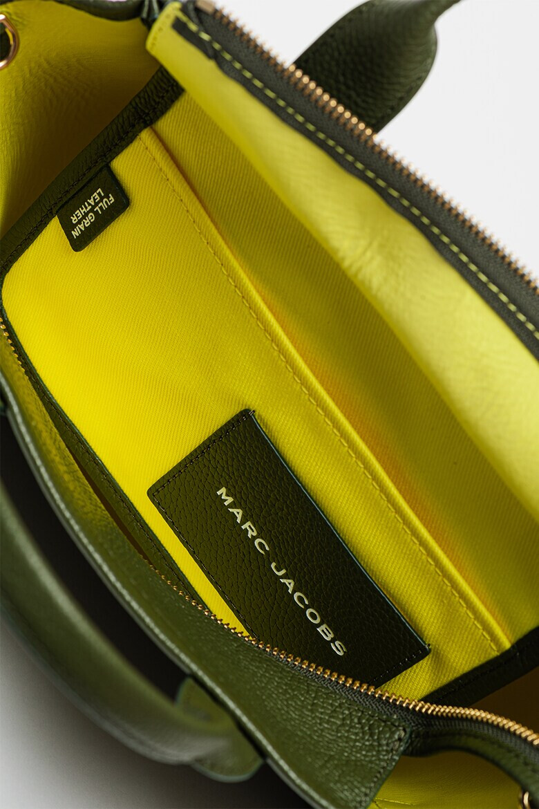 Marc Jacobs Кожена мини чанта с лого - Pepit.bg
