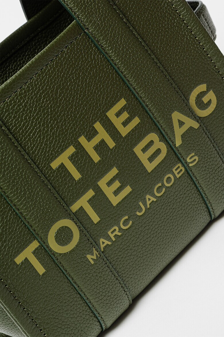 Marc Jacobs Кожена мини чанта с лого - Pepit.bg