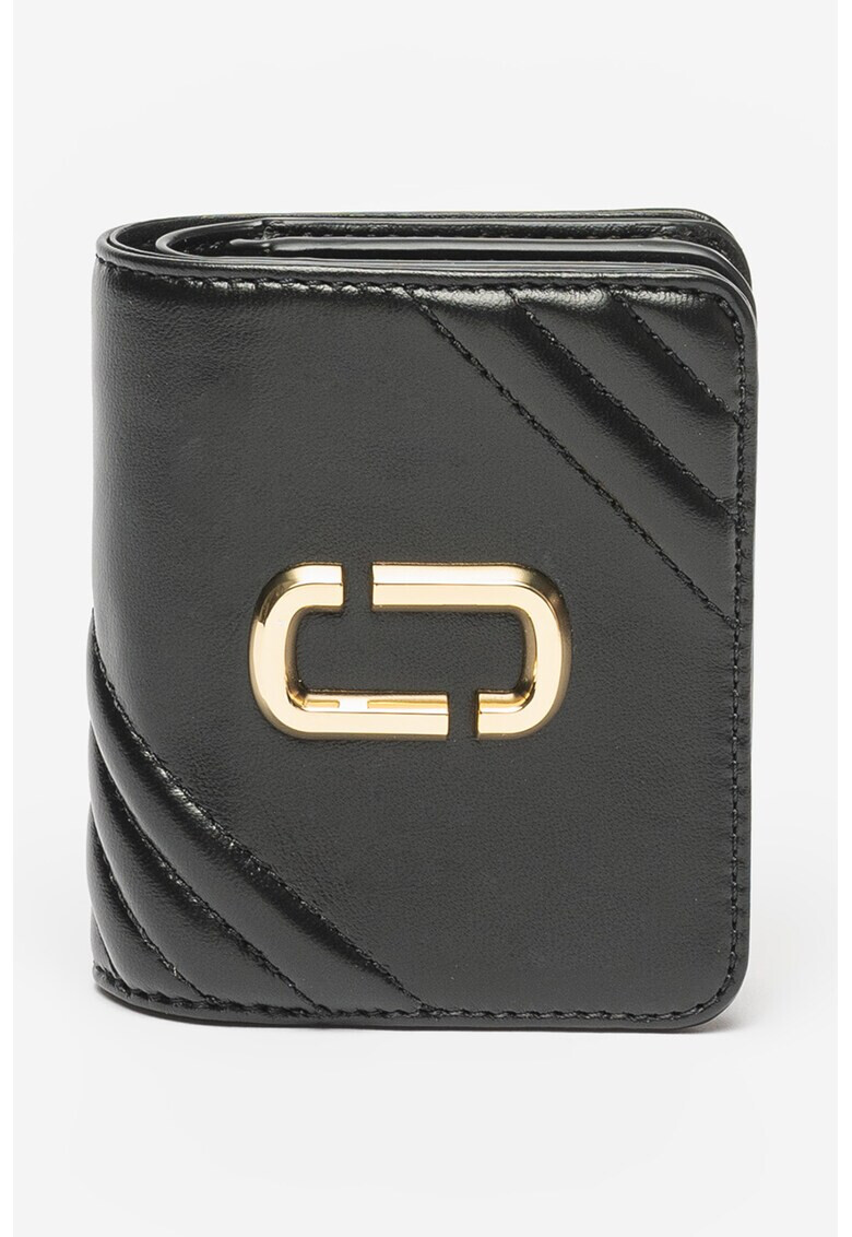 Marc Jacobs Малък кожен портфейл с лого - Pepit.bg