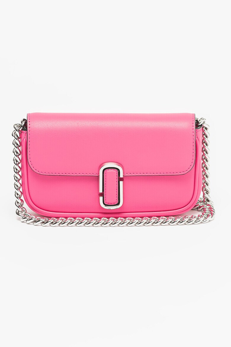 Marc Jacobs Кожена чанта The Mini с текстилна презрамка - Pepit.bg