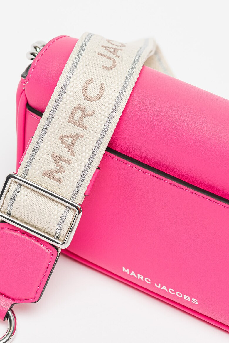 Marc Jacobs Кожена чанта The Mini с текстилна презрамка - Pepit.bg