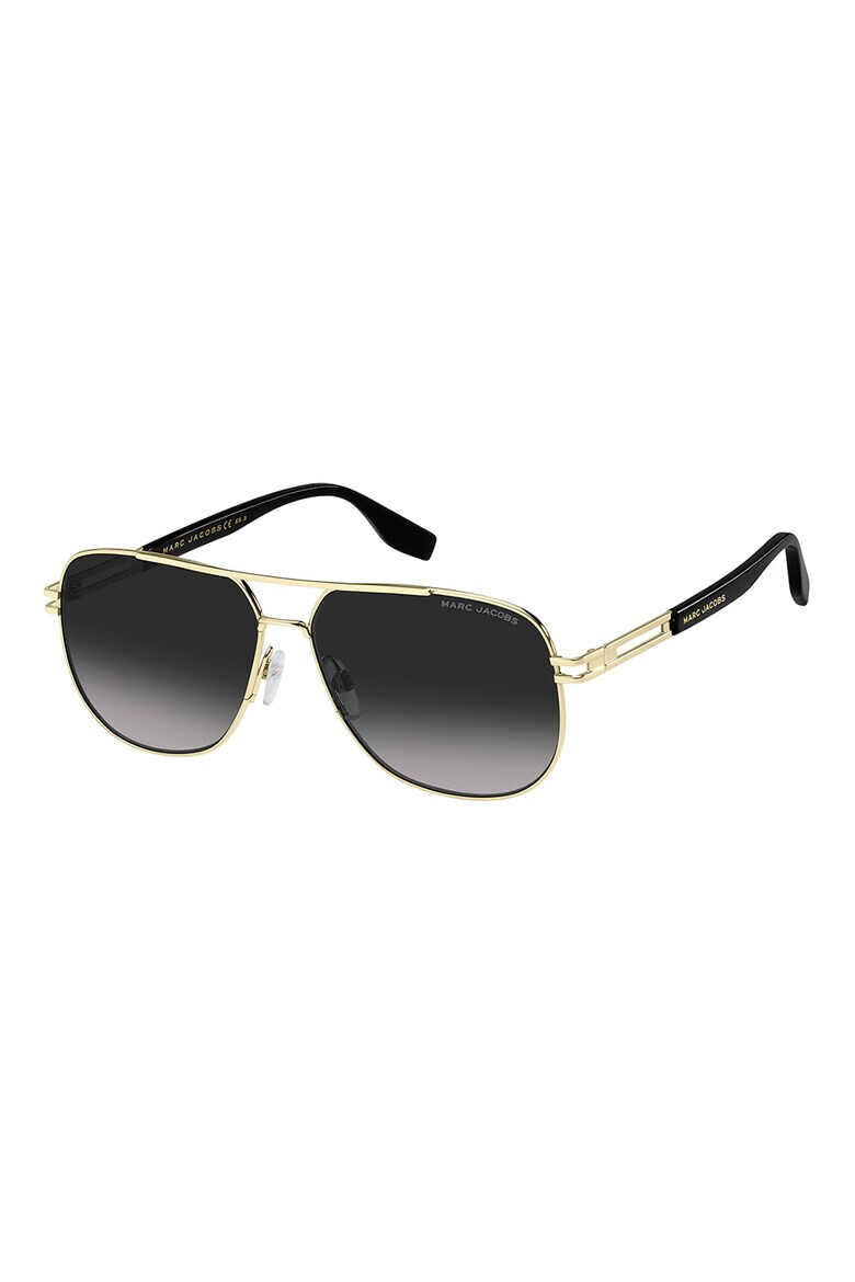Marc Jacobs Слънчеви очила Aviator с градиента - Златист/Антрацитно сиво - Pepit.bg