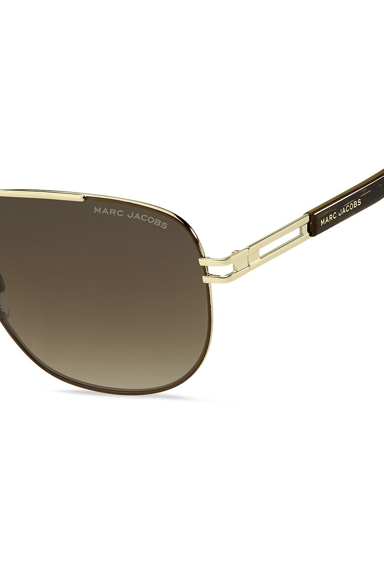 Marc Jacobs Слънчеви очила Aviator с градиента - Златист/Кафяв - Pepit.bg