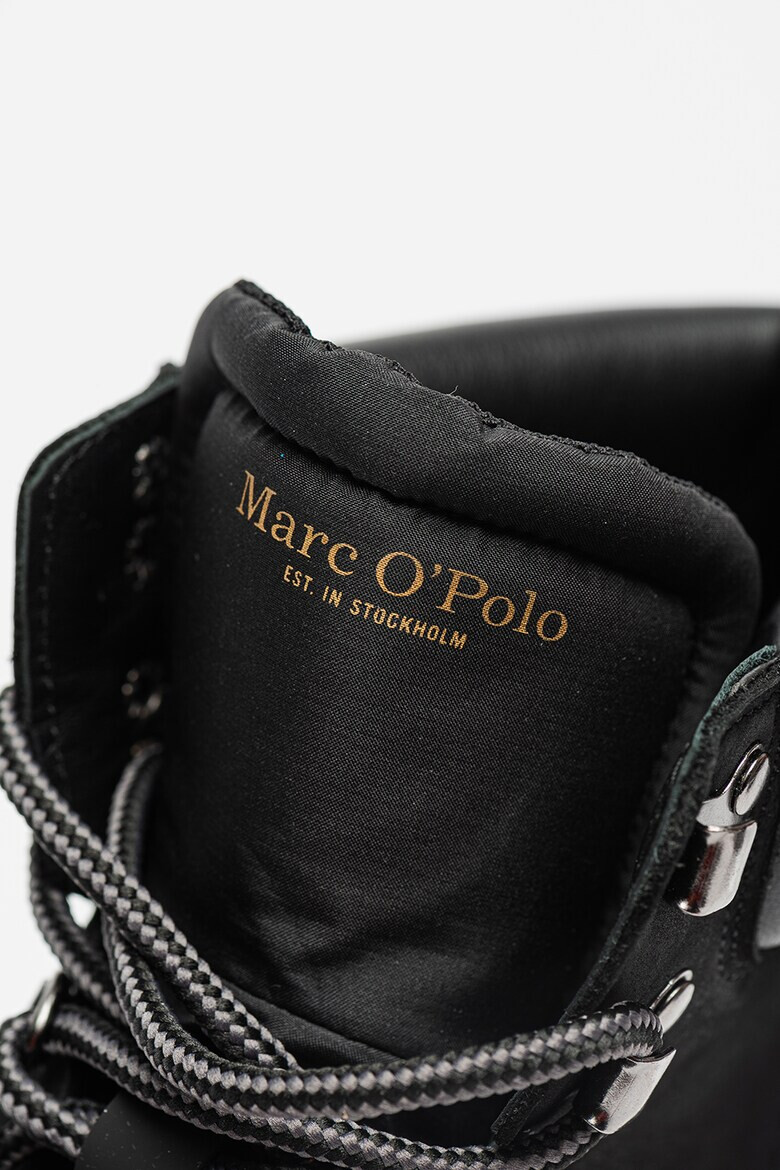 Marc O'Polo Кожени боти с връзки - Pepit.bg