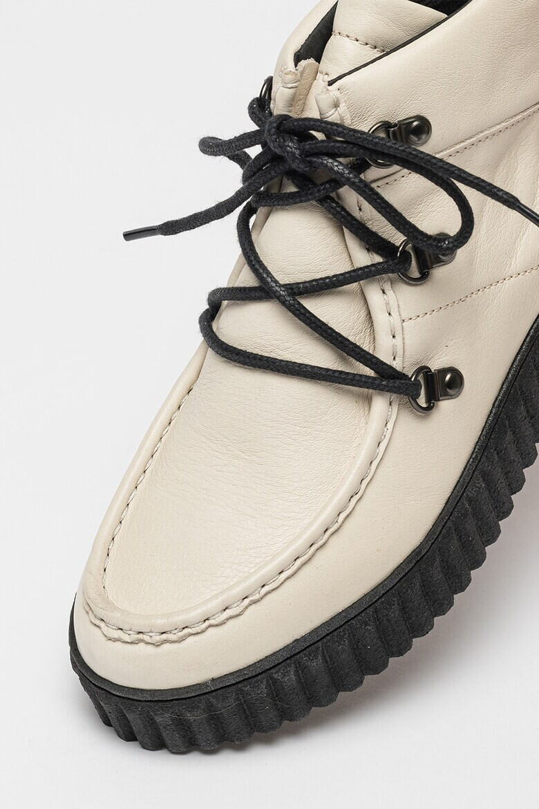Marc OPolo Кожени боти с връзки - Pepit.bg