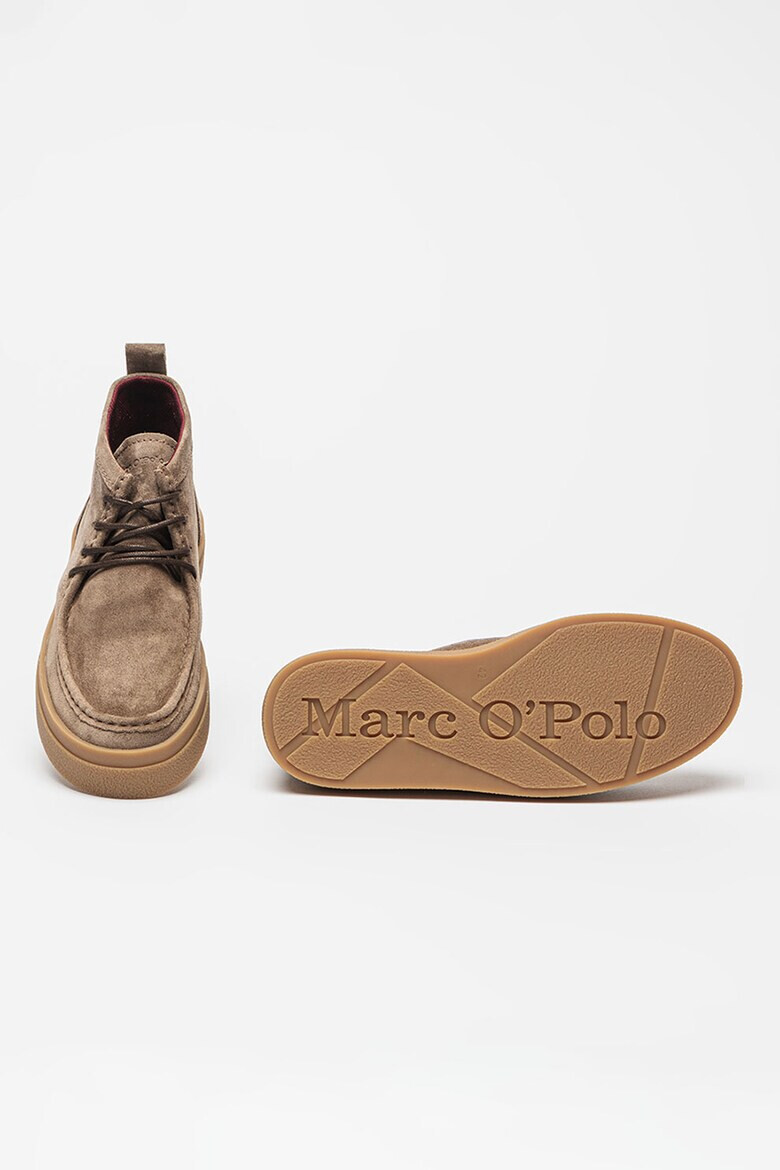 Marc O'Polo Велурени боти с връзки - Pepit.bg