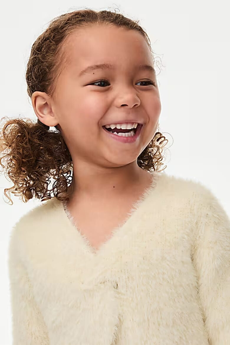 Marks & Spencer Асиметричен шпиц пуловер - Pepit.bg