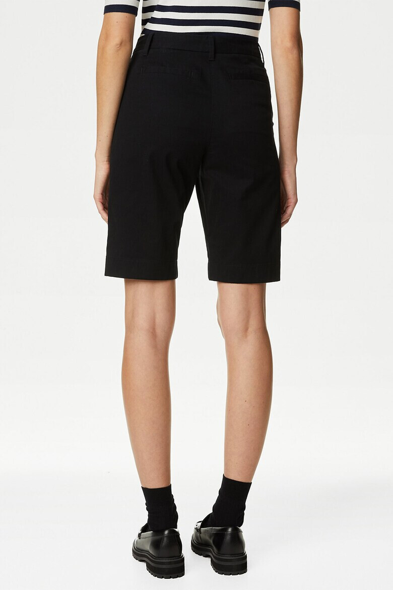 Marks  Spencer Бермуди чино с висока талия - Pepit.bg