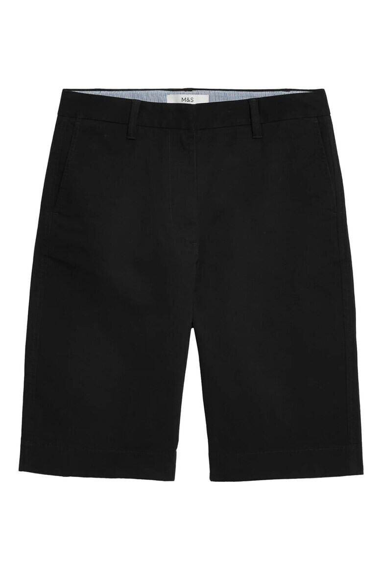 Marks  Spencer Бермуди чино с висока талия - Pepit.bg