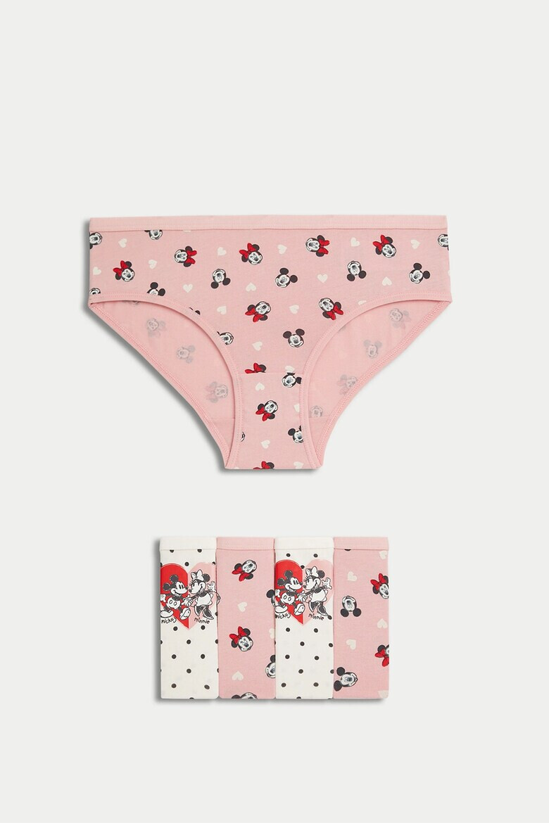 Marks & Spencer Бикини с шарка с Mickey Mouse - 5 чифта - Pepit.bg