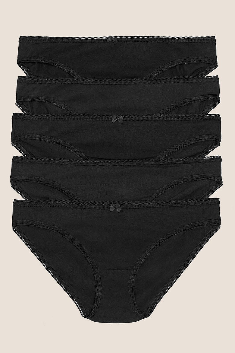 Marks & Spencer Бикни с ниска талия - 5 чифта - Pepit.bg