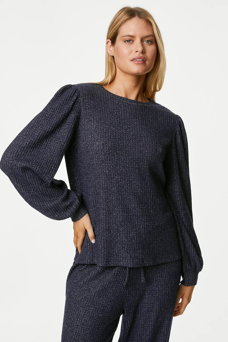 Marks & Spencer Бляскава домашна блуза - Pepit.bg