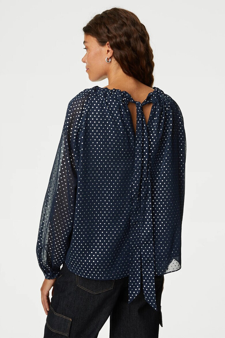 Marks  Spencer Блуза на точки - Pepit.bg