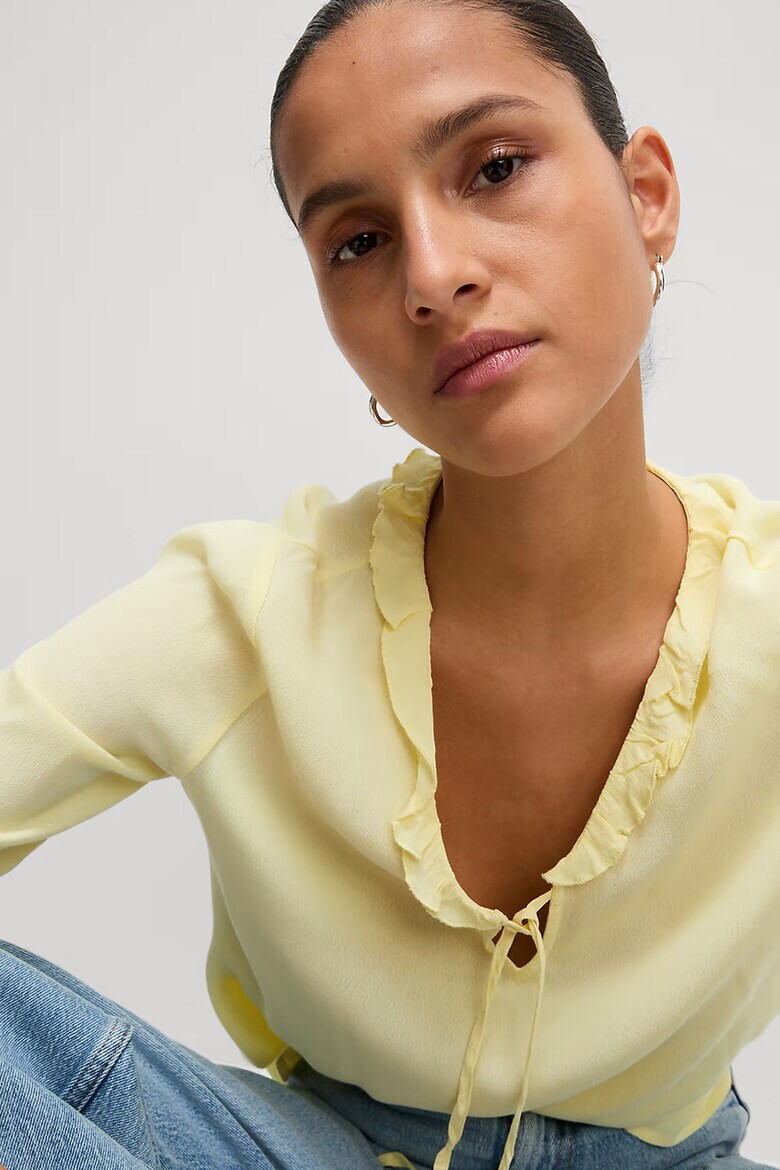 Marks  Spencer Блуза с набирания - Pepit.bg