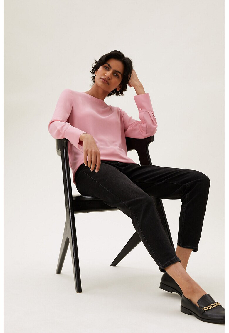 Marks & Spencer Блуза с овално деколте - Pepit.bg