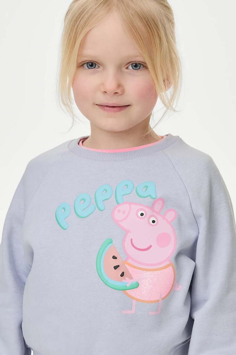Marks  Spencer Блуза с памук и принт - Pepit.bg