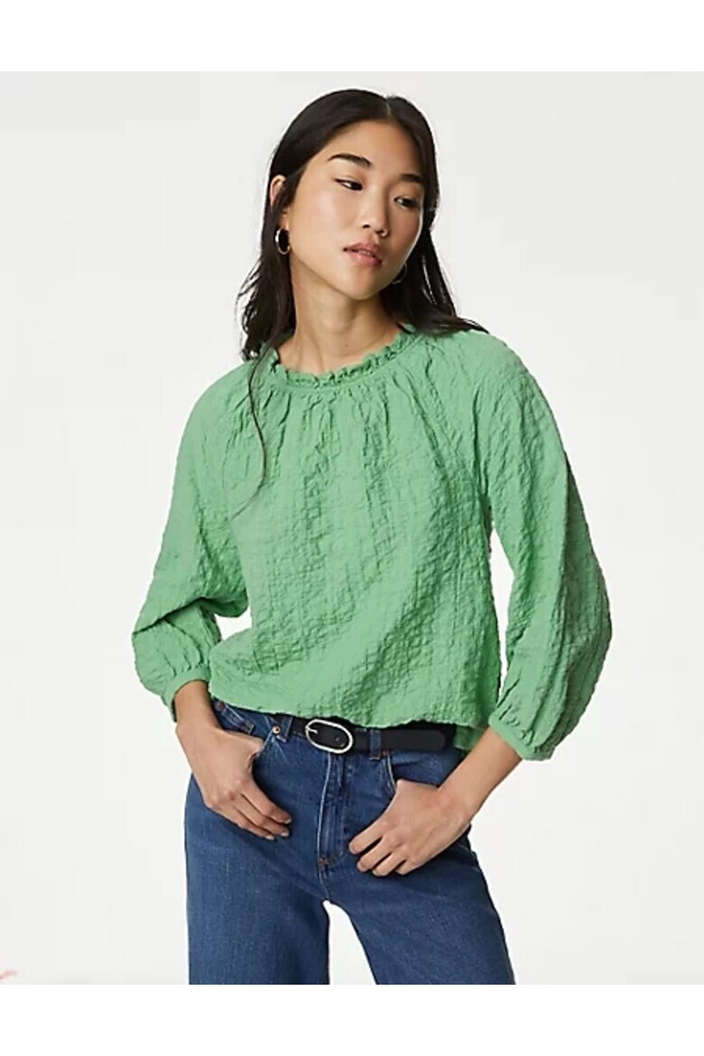 Marks  Spencer Блуза с релеф - Pepit.bg