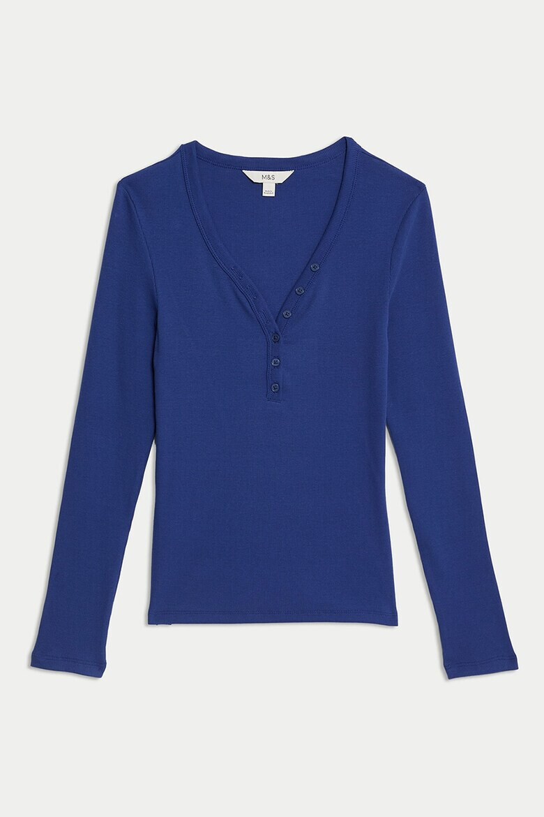 Marks  Spencer Блуза с цепка с копчета - Pepit.bg