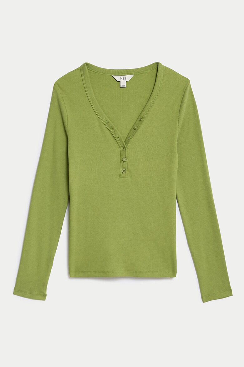 Marks  Spencer Блуза с цепка с копчета - Pepit.bg
