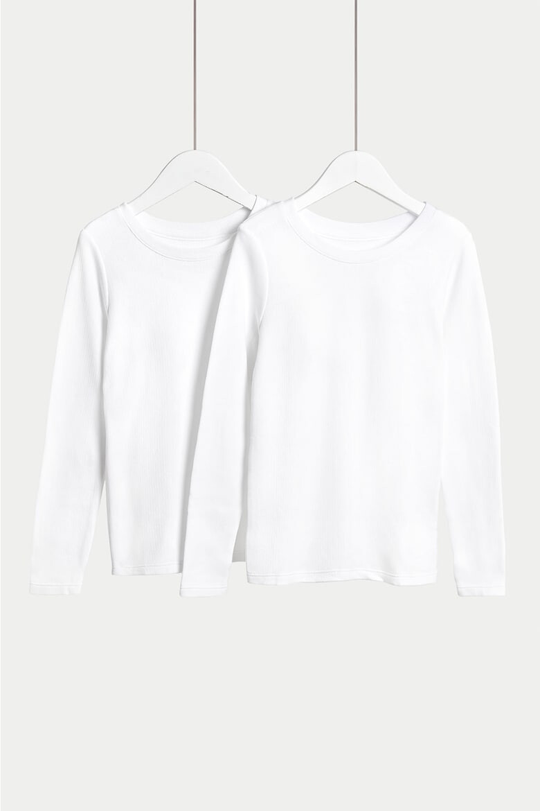 Marks  Spencer Блузи с памук - 2 броя - Pepit.bg