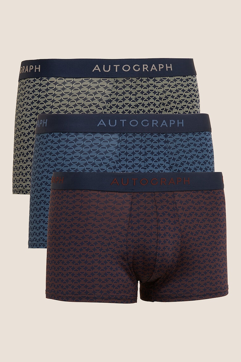 Marks & Spencer Боксерки с десен - 3 чифта - Pepit.bg